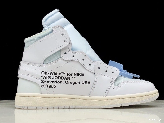 Jordan High Air AQ0818-100 Retro 1 White Off-White 0728